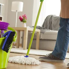 Close attention to detail during a home clean